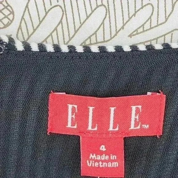 NWT ELLE Striped Fit & Flare Mini Tank Dress 4 - Picture 6 of 9